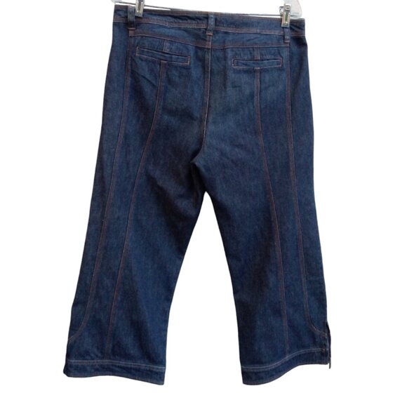 Jones Wear Jeans crop wide leg jeans sz 12 - Picture 2 of 9